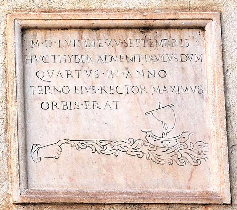 Piazza_della_Minerva-Chiesa_di_S_Maria_sopra_Minerva-Lapide_esterna-Alluvione_del_15-settembre-1557
