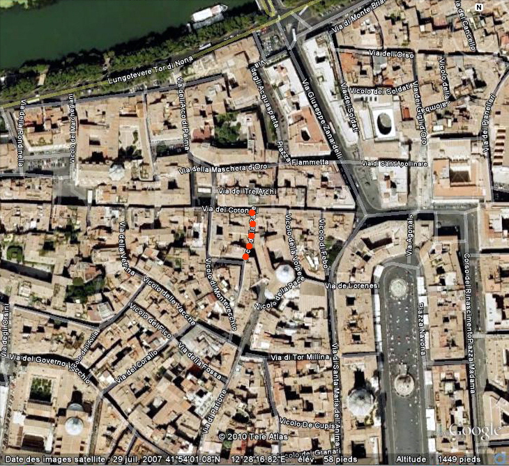 Via dell'Arco della Pace - Ponte