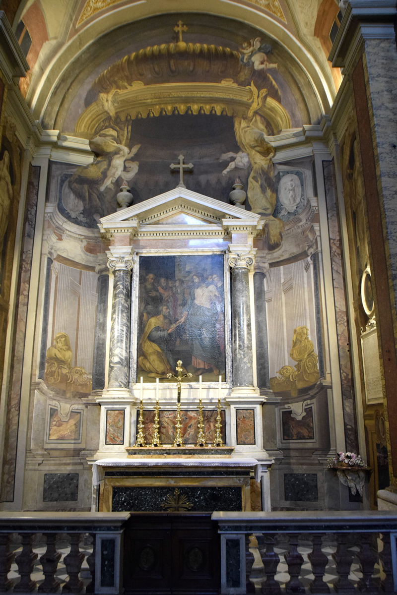 Via_Monserrato-Chiesa_di_S_Girolamo_della_Carita-Cappella_di San Pietro