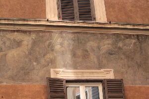 Piazza_de_Ricci-Palazzo_omonimo-Affreschi (4)