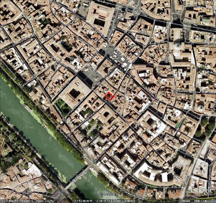 Piazza e vicolo della Quercia - Regola
