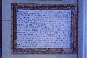 Via_Monserrato-Chiesa_di_S_Girolamo_della_Carita-Lapide_Reliquie_Altare_Maggiore-1738 (2)