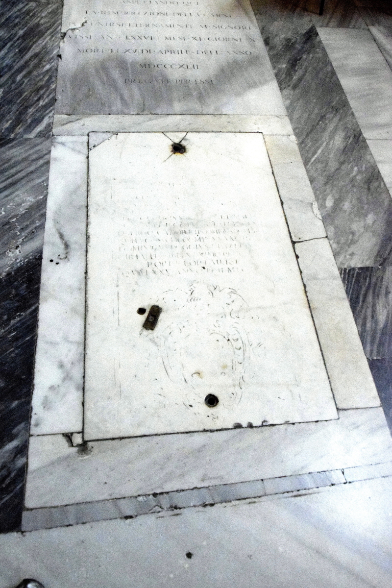 Via_Monserrato-Chiesa_di_S_Girolamo_della_Carita-Lapide_di_Alessandro_Poggio-1621