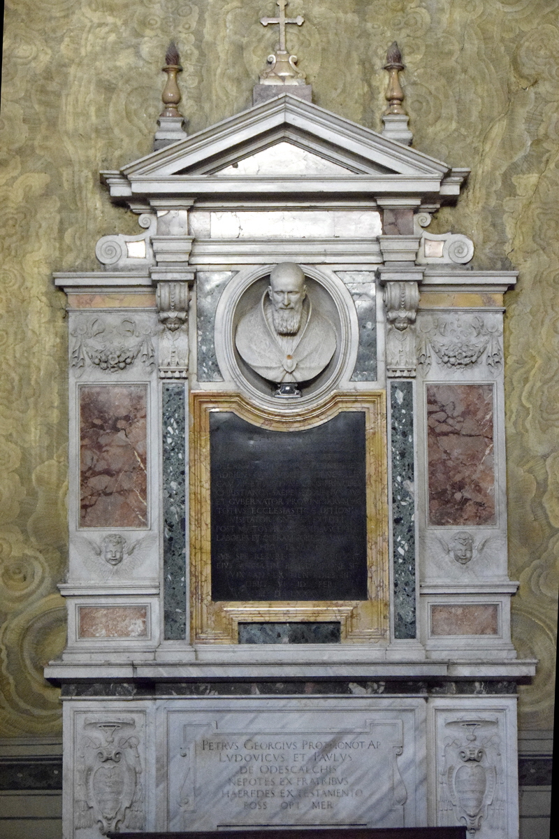 Via_Monserrato-Chiesa_di_S_Girolamo_della_Carita-Lapide_di_Paolo_Odescalchi-1585 (2)