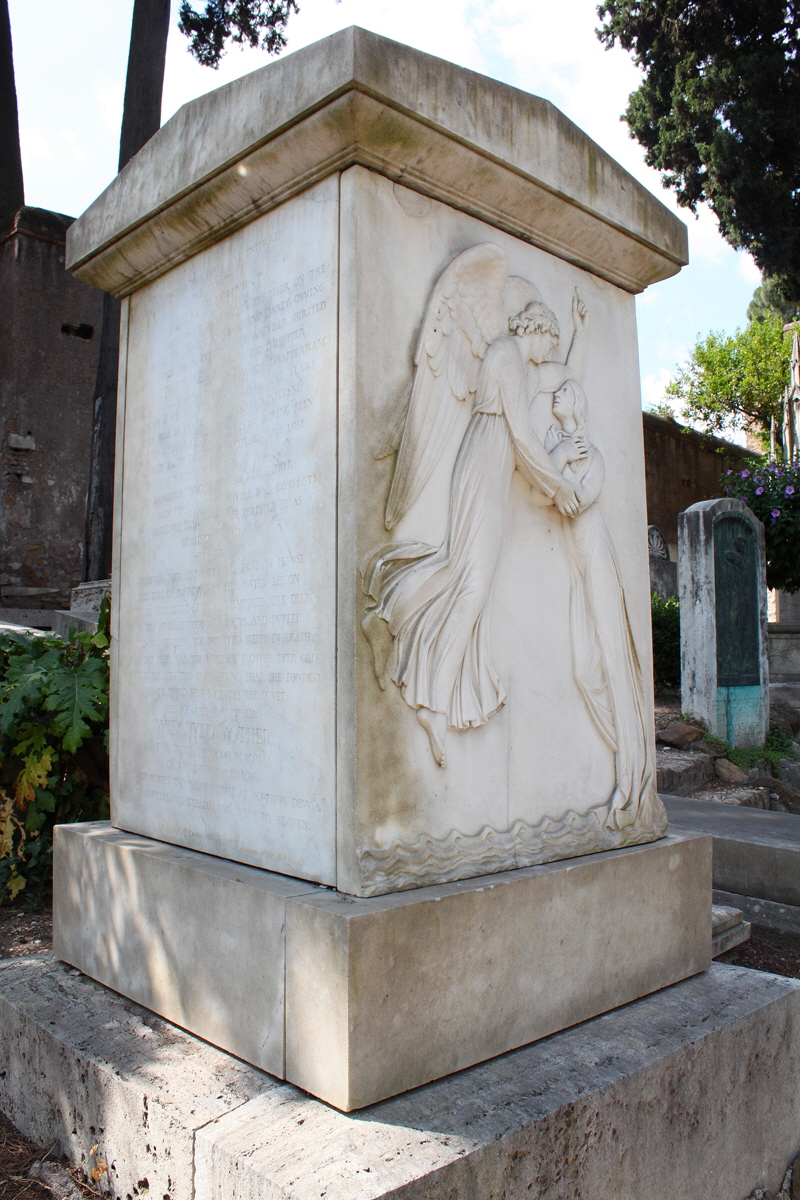 Via_Caio_Cestio-Cimitero_acattolico-Tomba_di_Rosa_Bathurst-1824 (7)