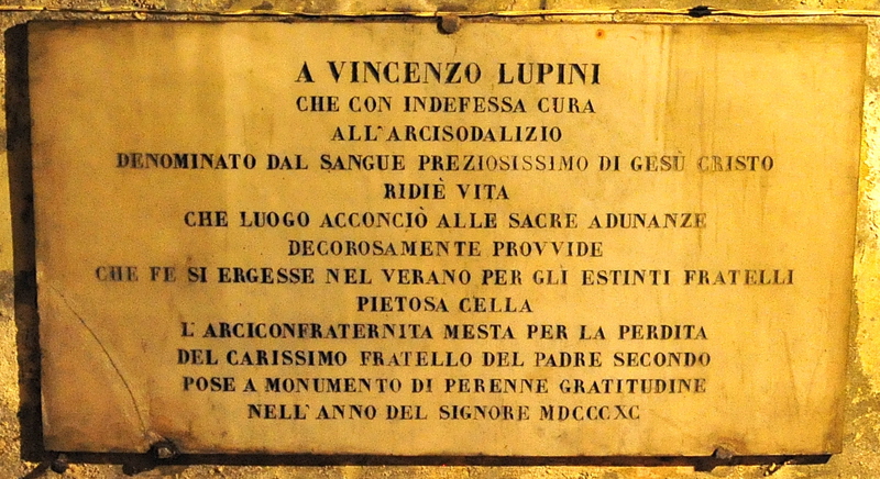 Via_del_Teatro_Marcello-Chiesa_di_S_Nicola_in_Carcere-Lapide_Vincenzo_Lupini-1890