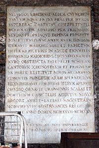 Via_di_S_Balbina-Chiesa_di_S_Balbina-Lapide_restauri_Muoz-1927-1930 (3)