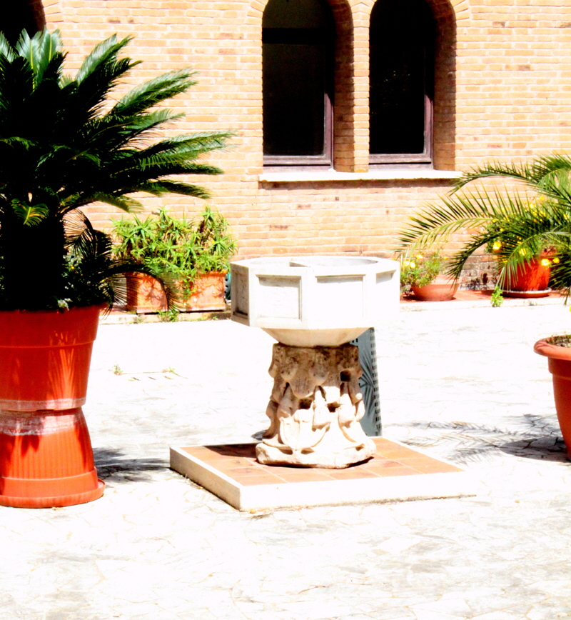 Via_di_San_Saba-Chiesa_di_San_Saba-Posizione_antico_pozzo