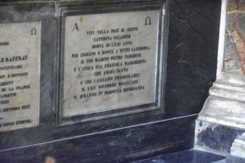 Piazza_di_S_Luigi_dei_Francesi-Chiesa_omonima-Lapide_Caterina_Valadier-1863 (8)