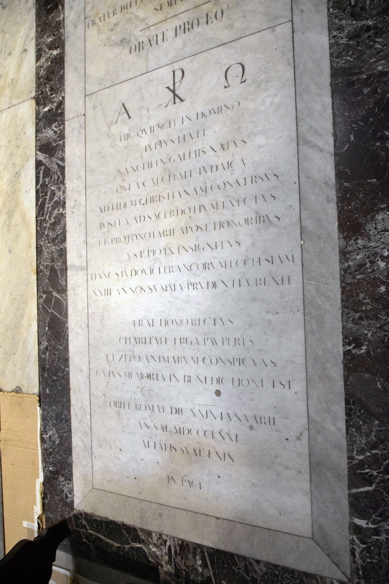Piazza_di_S_Luigi_dei_Francesi-Chiesa_omonima-Lapide_Giulio_Level-1871 (85)