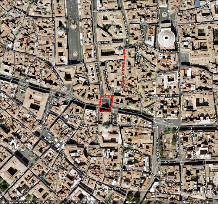 Piazza e via di Sant'Andrea della Valle - Sant'Eustachio