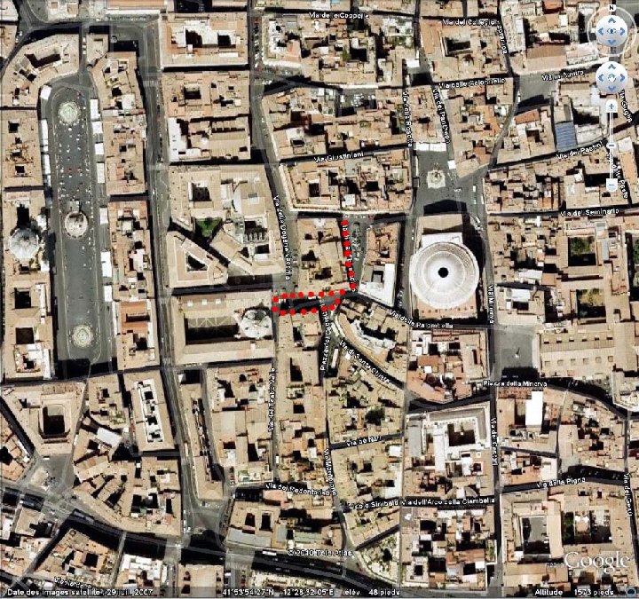 Piazza e via di Sant'Eustachio - Sant'Eustachio