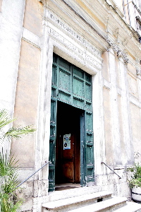 Via_della_Lungara-Chiesa_di_S_Giuseppe-Ingresso