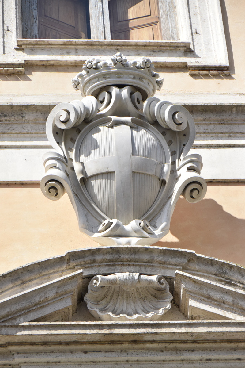 Via_della_Lungara-Palazzo_al_n_10-Stemma