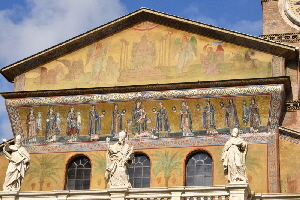 Piazza_di_S.Maria_in_Trastevere-Basilica_omonima-Frontespizio