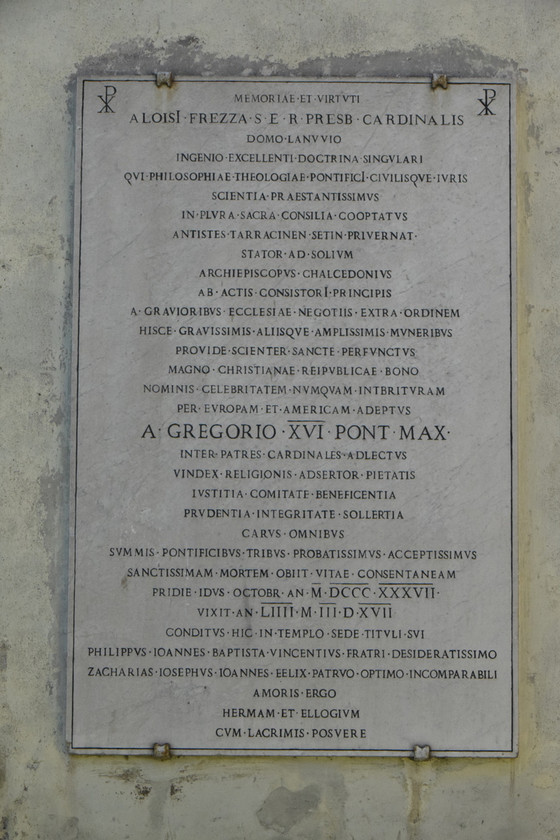 Piazza_di_S_Onofrio-Chiesa_omonima-Lapide_card_Aloisi_Frezza-1837 (10)