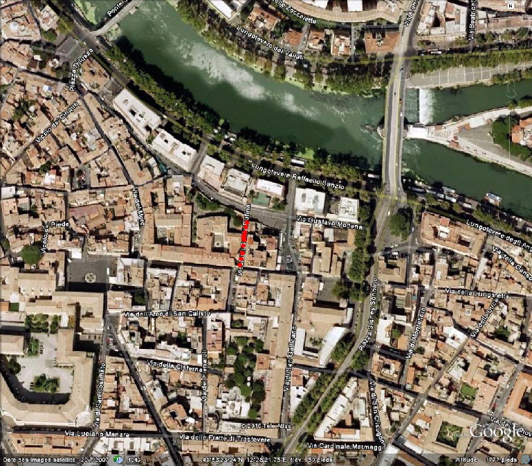 Vicolo di Santa Rufina - Trastevere