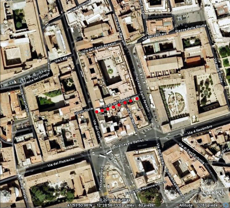 Vicolo del Piombo - Trevi