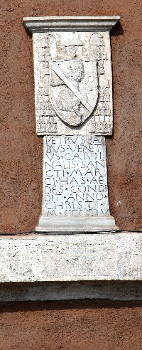 Piazza_Venezia-Palazzo_Venezia-Stemma_del_Card_Pietro Barbo