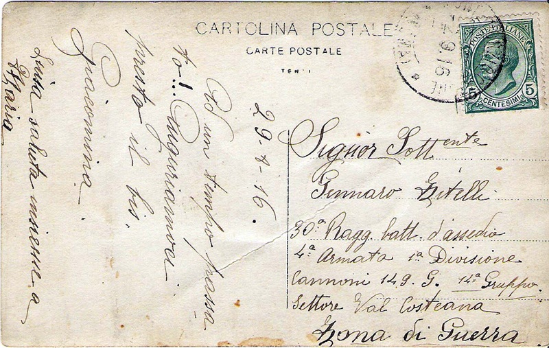 Cartolina_Zitelli_a_Gennaro_29-8-1916
